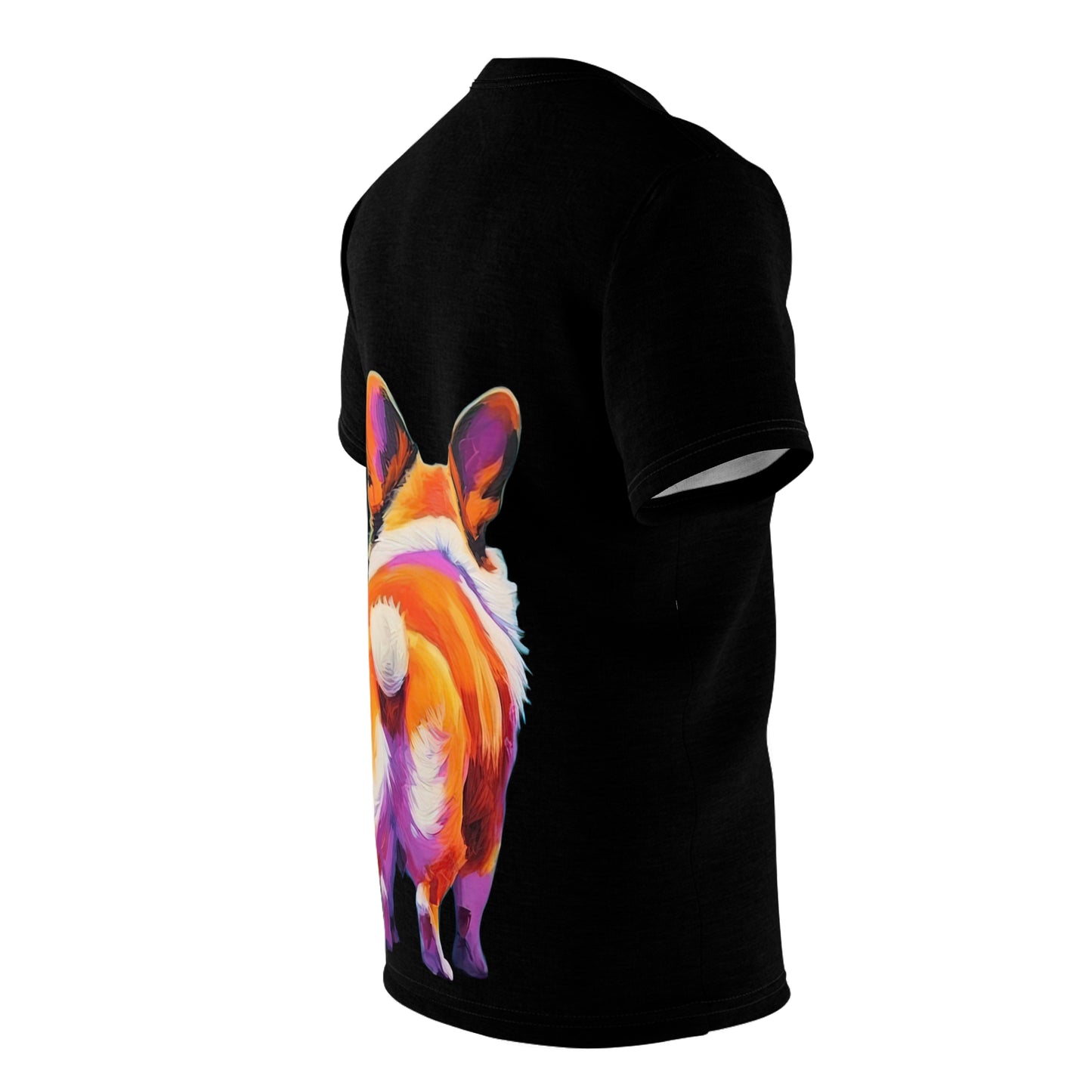 Corgi Butt in Black - Fashion Tee