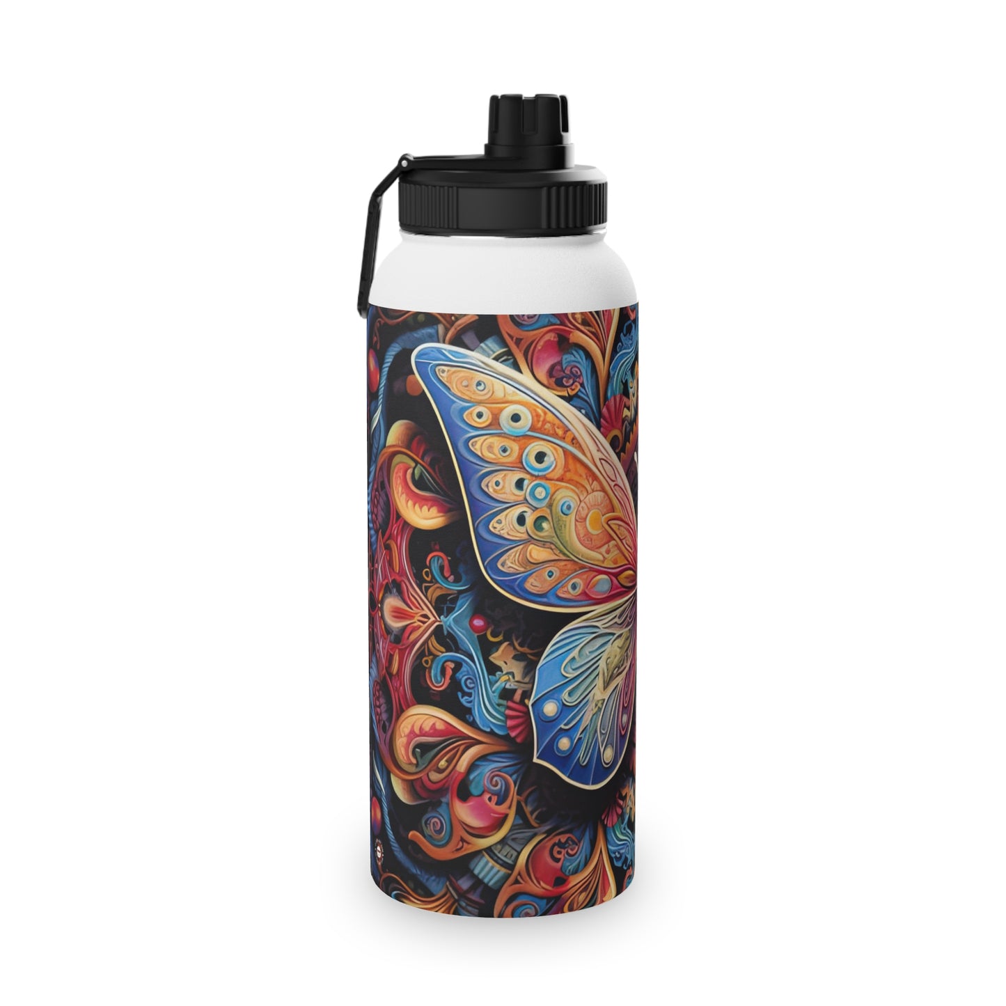 Butterfly Mandala - Water Bottle