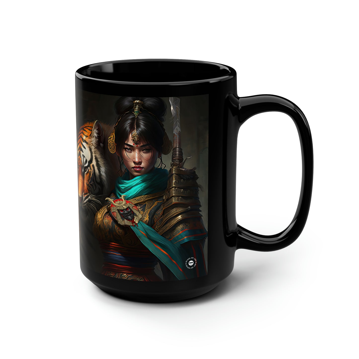 Bengal Tiger Goddess - Mug Art