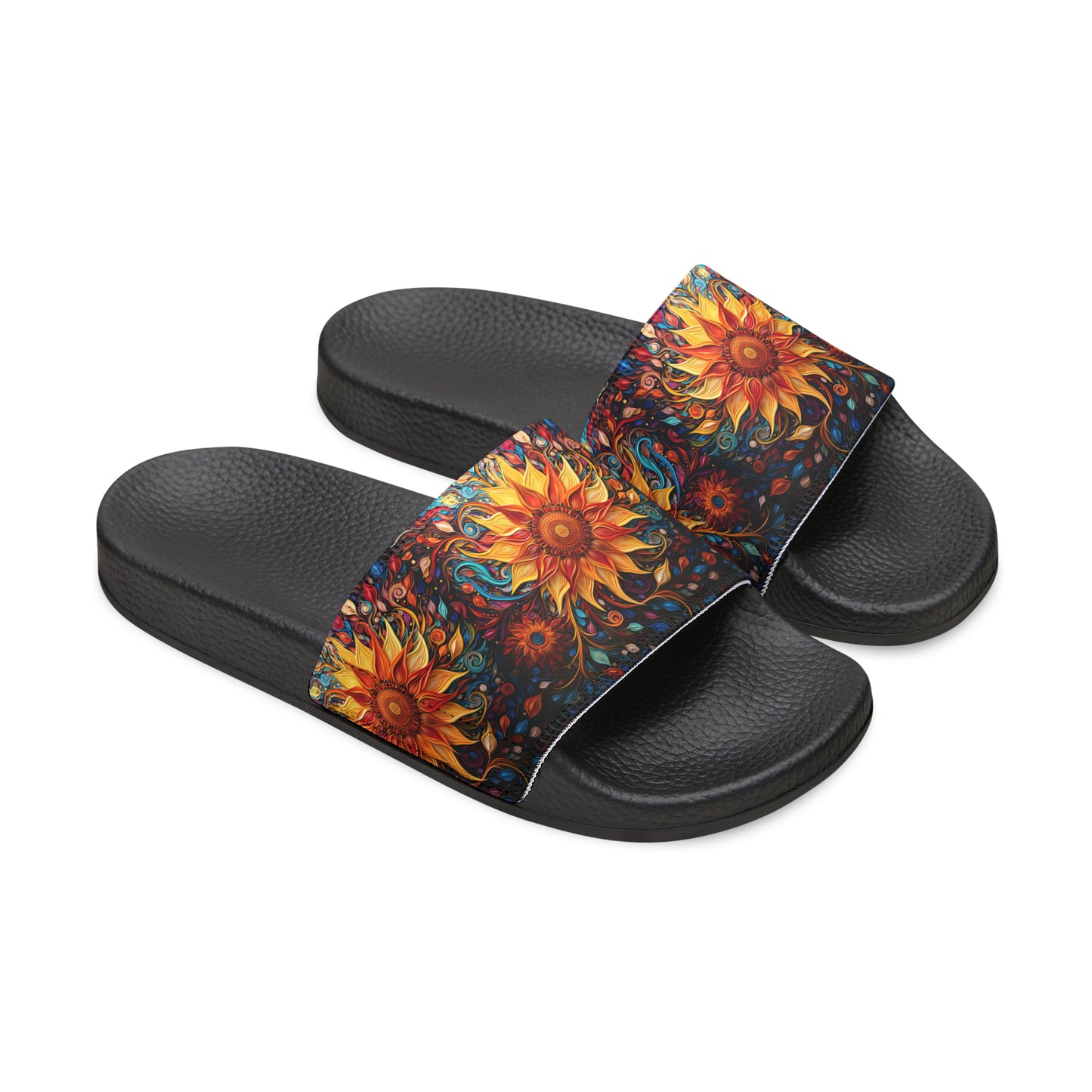 Blustery Blossom - Men's Slides