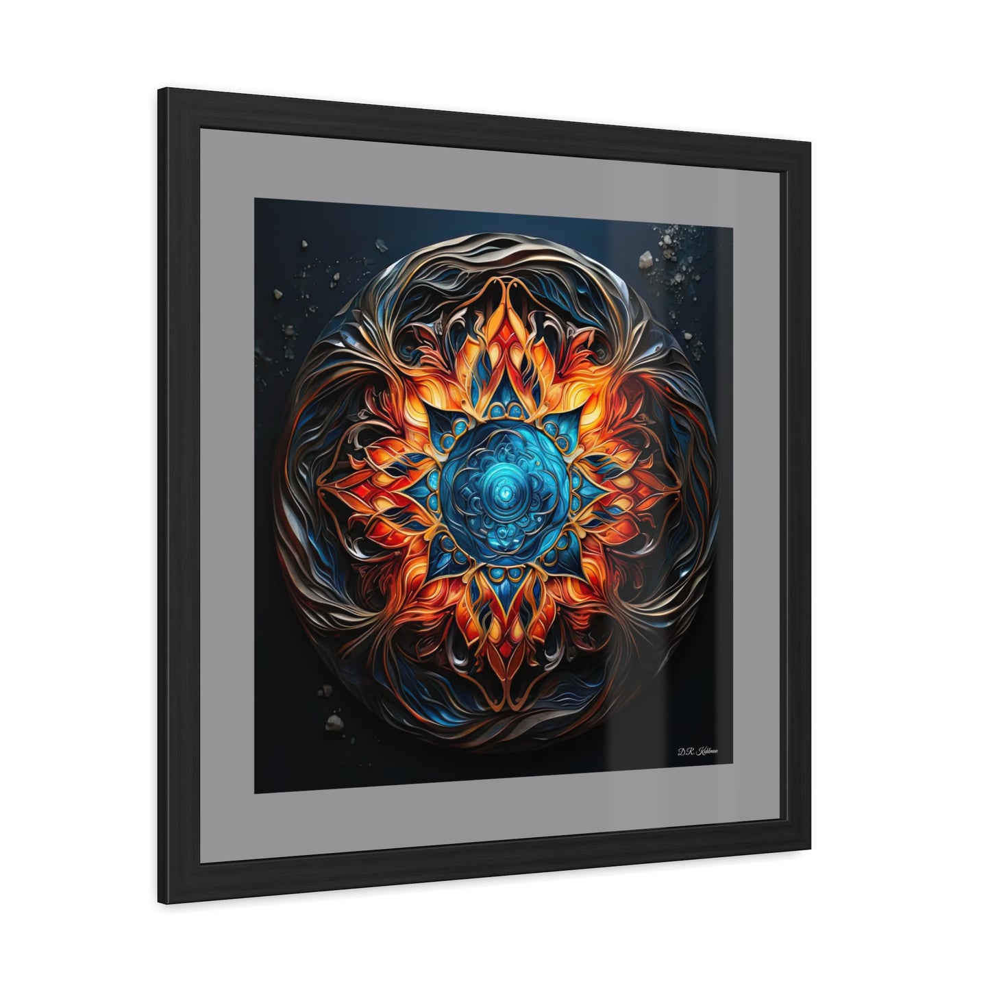 Fire and Ice - Framed Fine Art Print