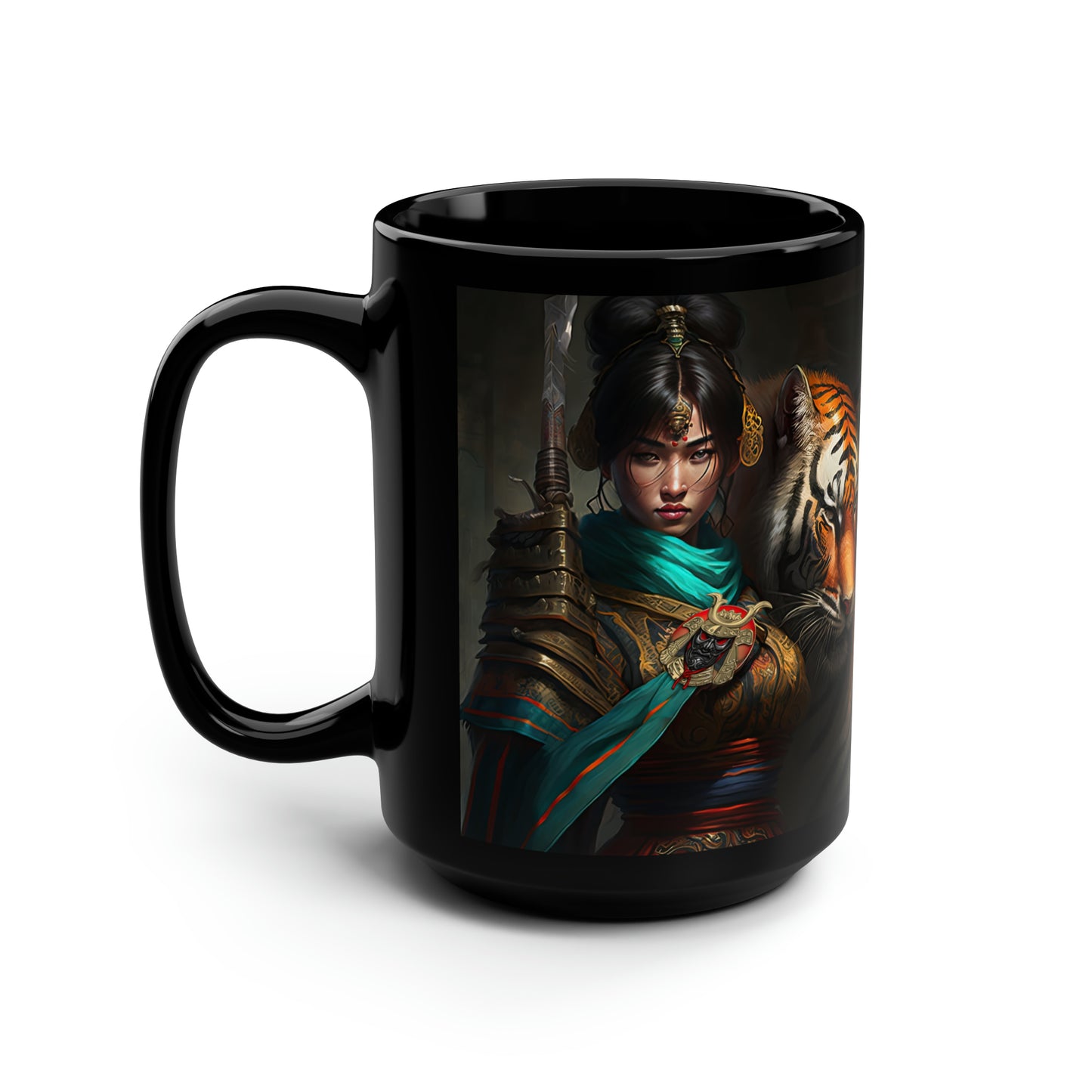 Bengal Tiger Goddess - Mug Art