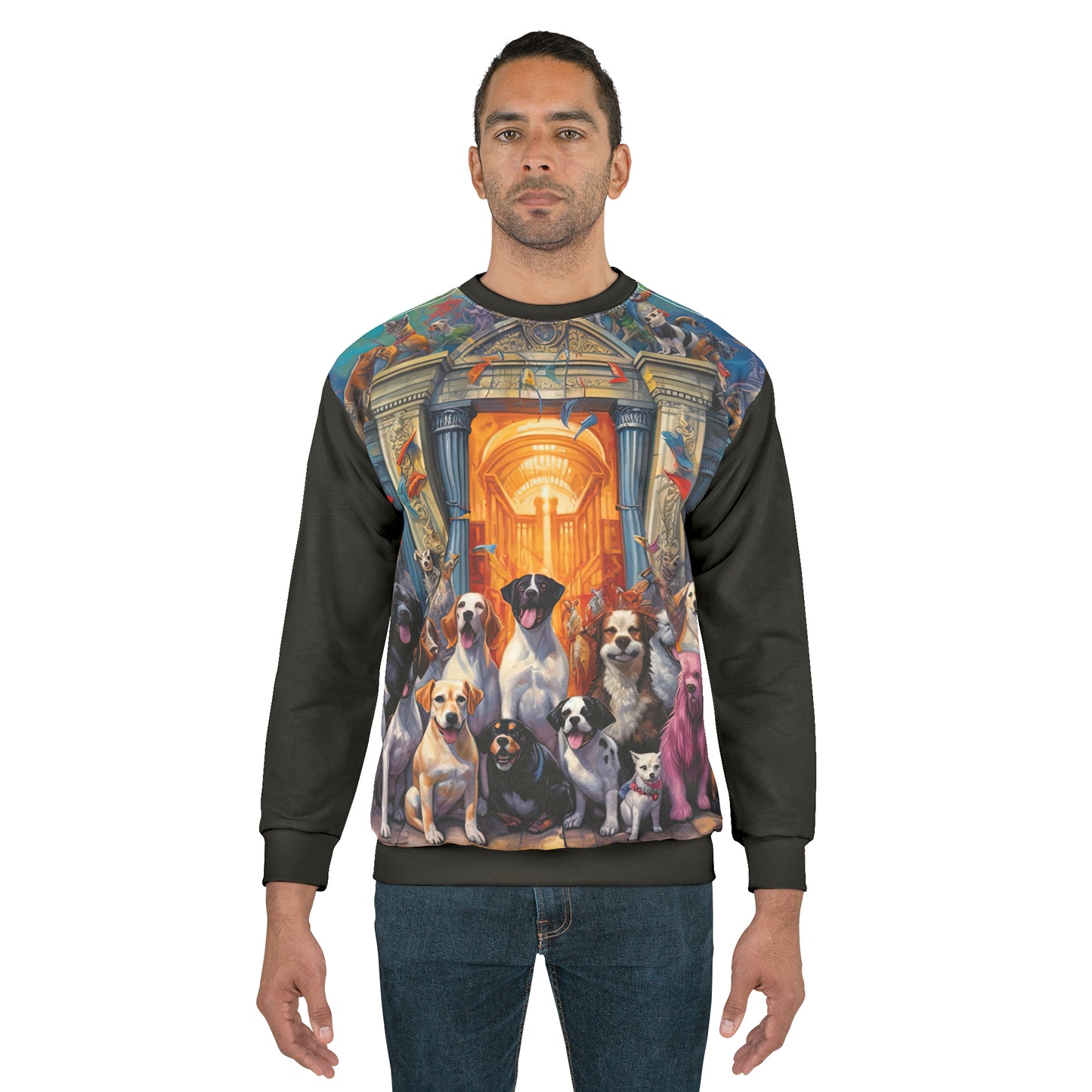 Welcome to the Pearly Gates - Artistic Sweatshirt