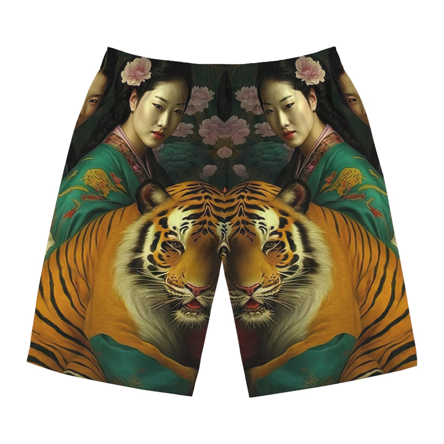 Tiger Girls - Artistic Board Shorts