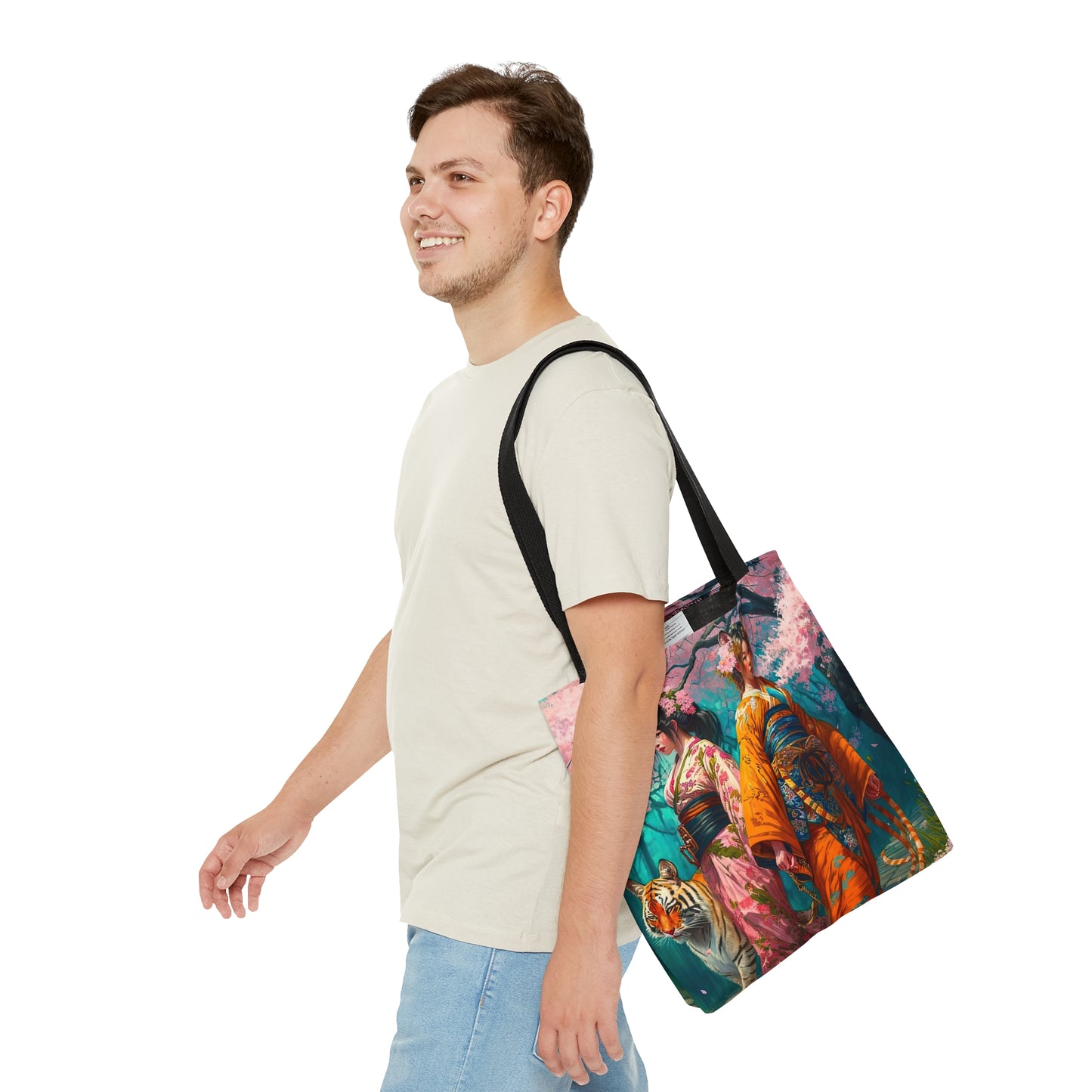 Tiger Geishas - Artistic Tote Bag