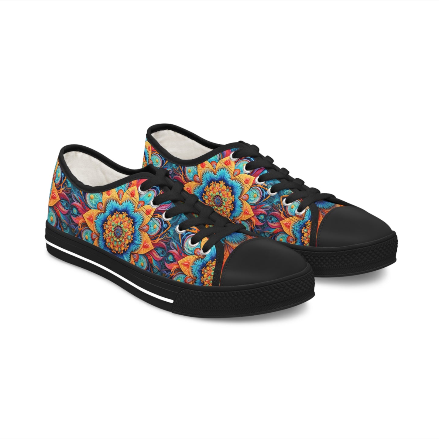 Floral Mandala - Women's Sneakers