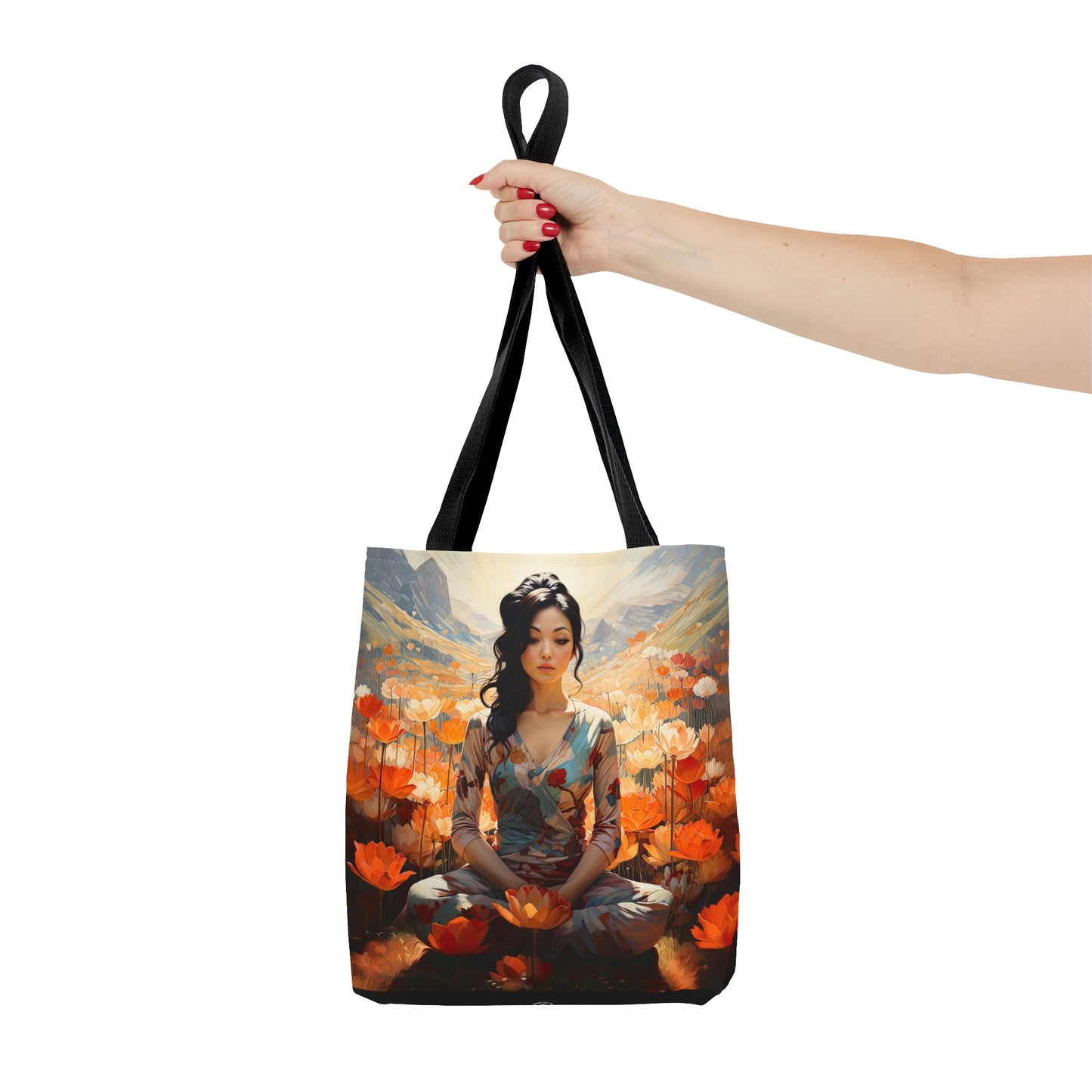 Enlotusment - Artistic Tote Bag