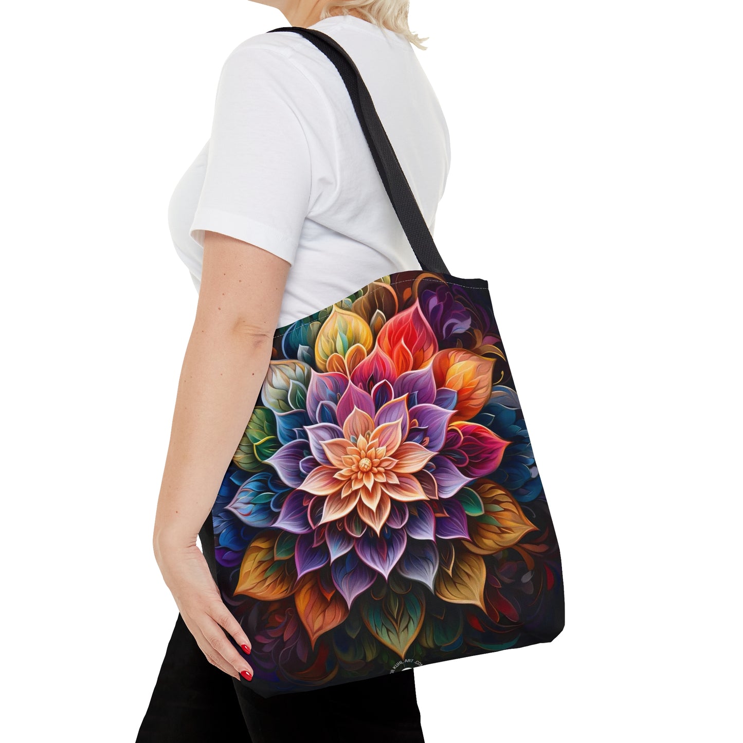 Lotus Mandala - Artistic Tote Bag