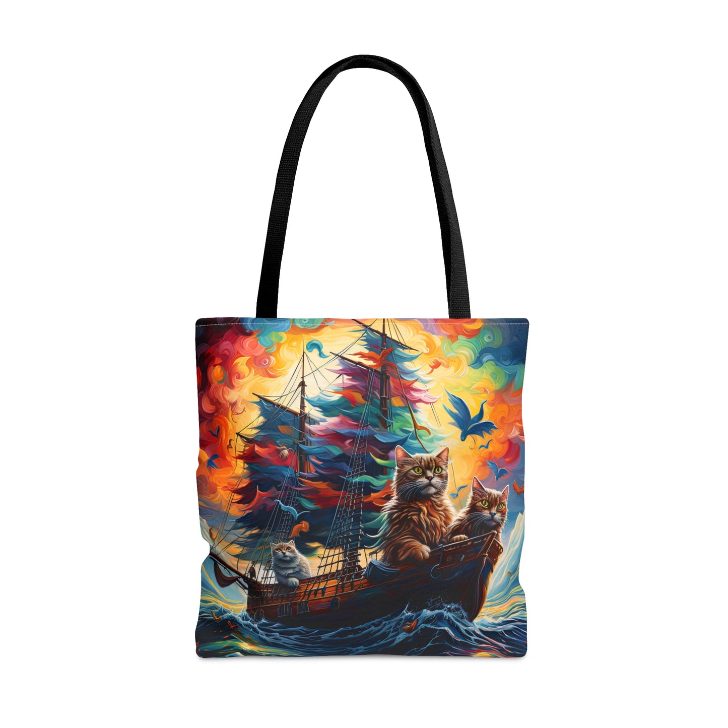 Sea Cats - Artistic Tote Bag