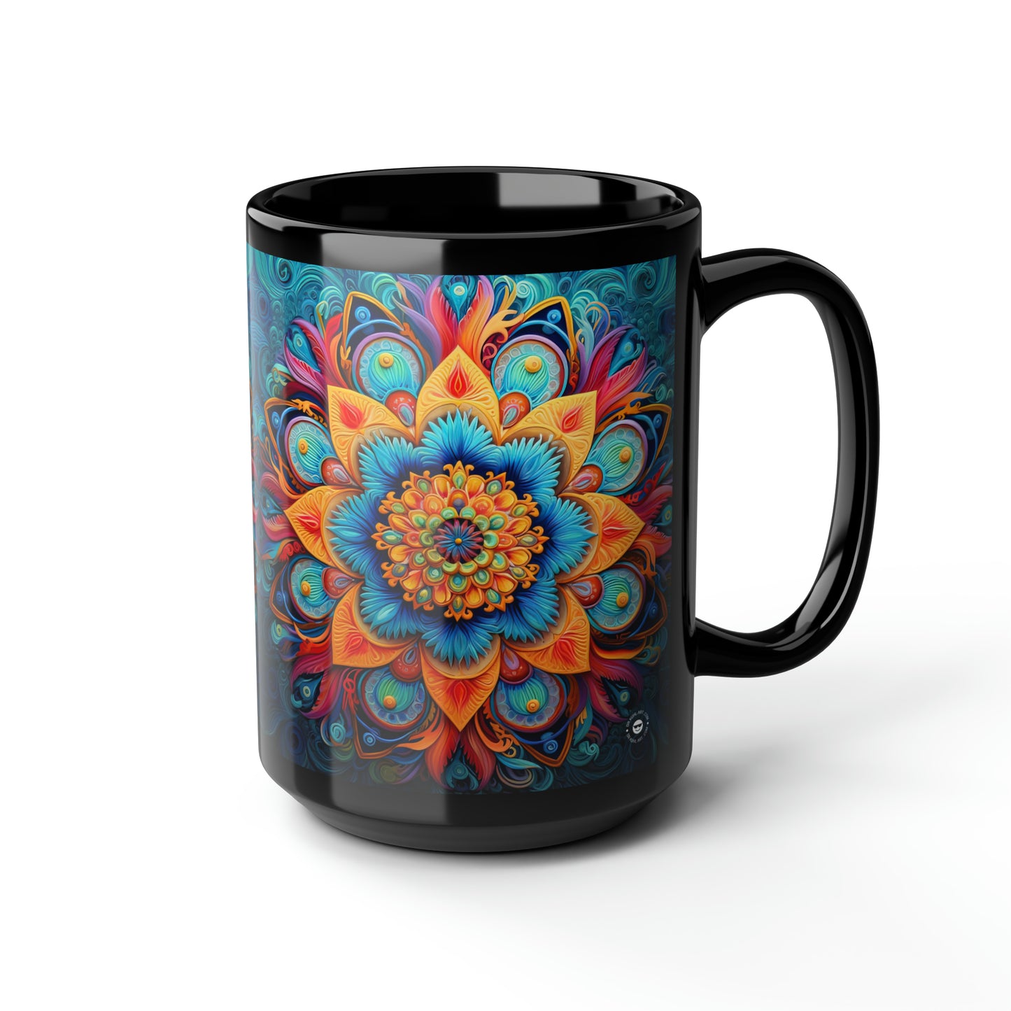 Floral Mandala - Mug Art