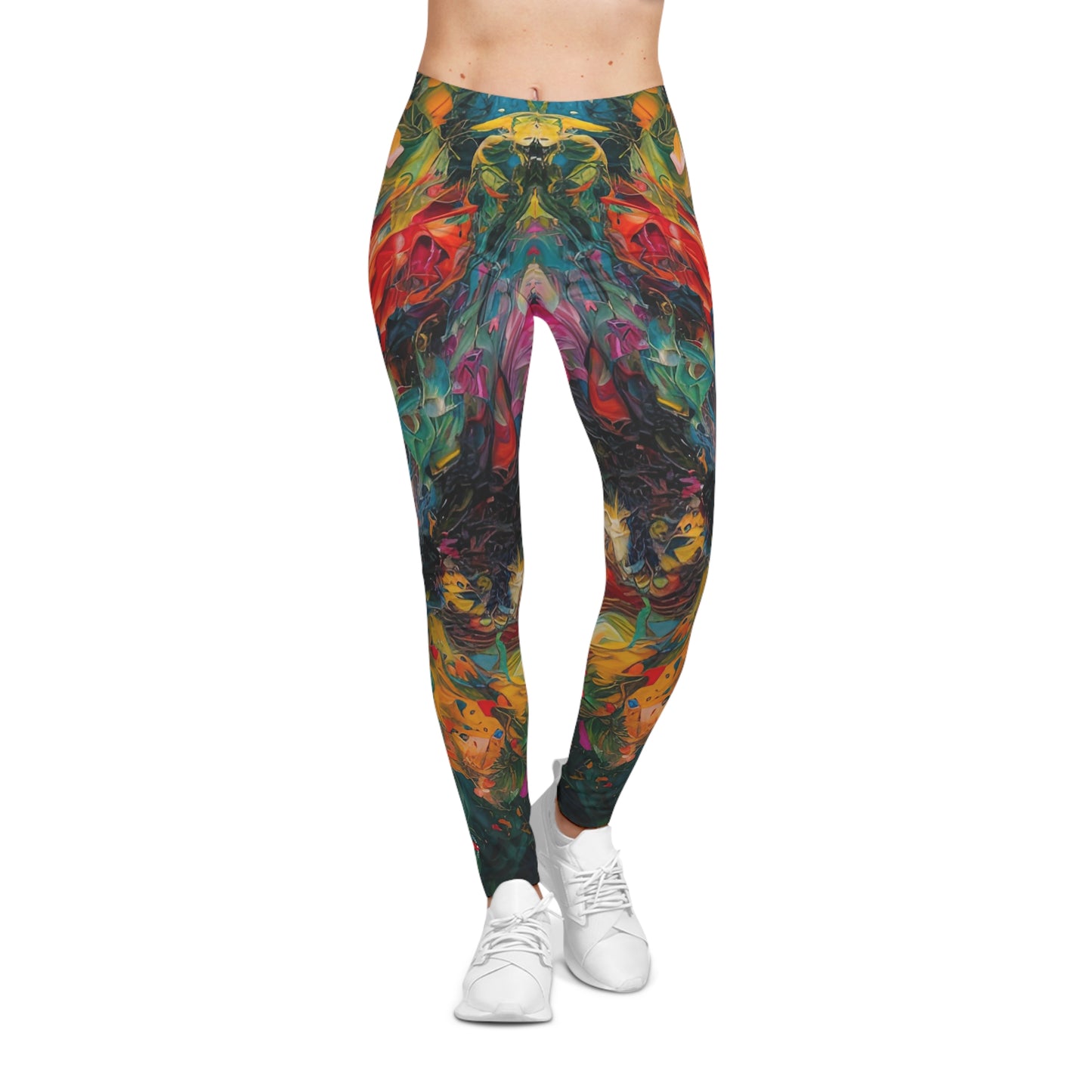 Colorized Dark Energy - Artistic Leggings