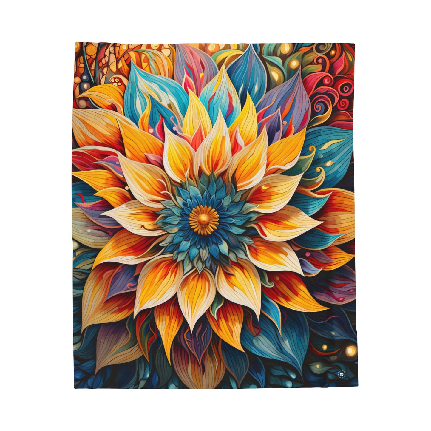 Pulsation - Artsy Throw Blanket