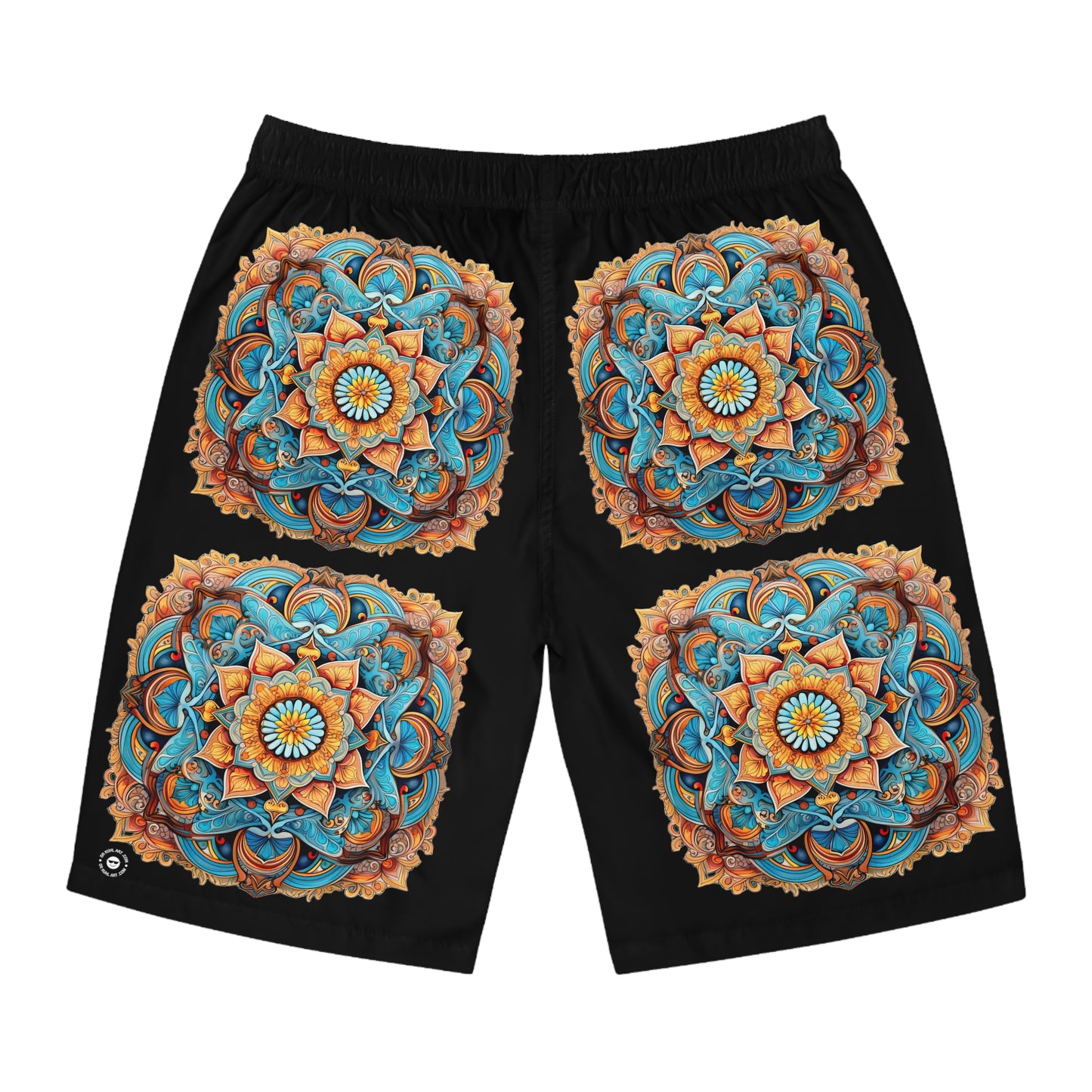 Winged Mandala - Artistic Board Shorts