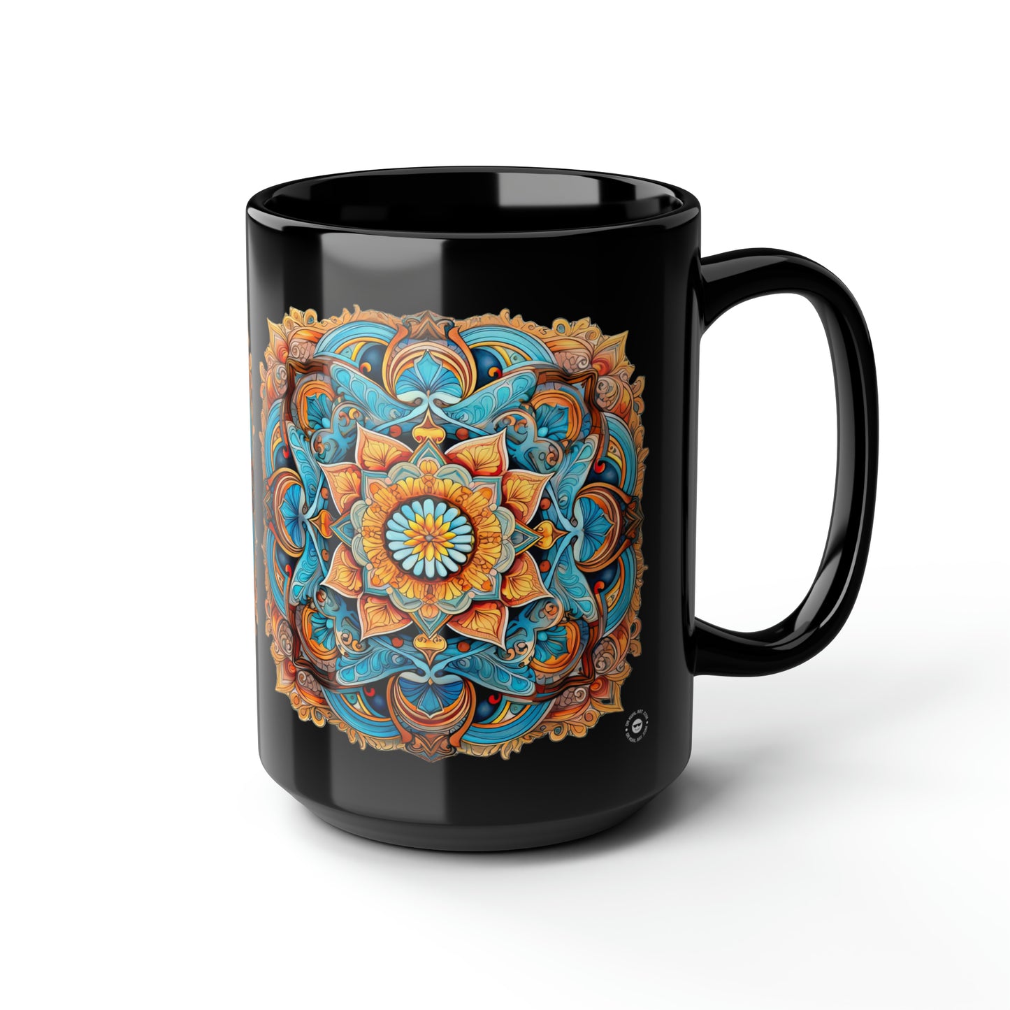 Winged Mandala - Mug Art