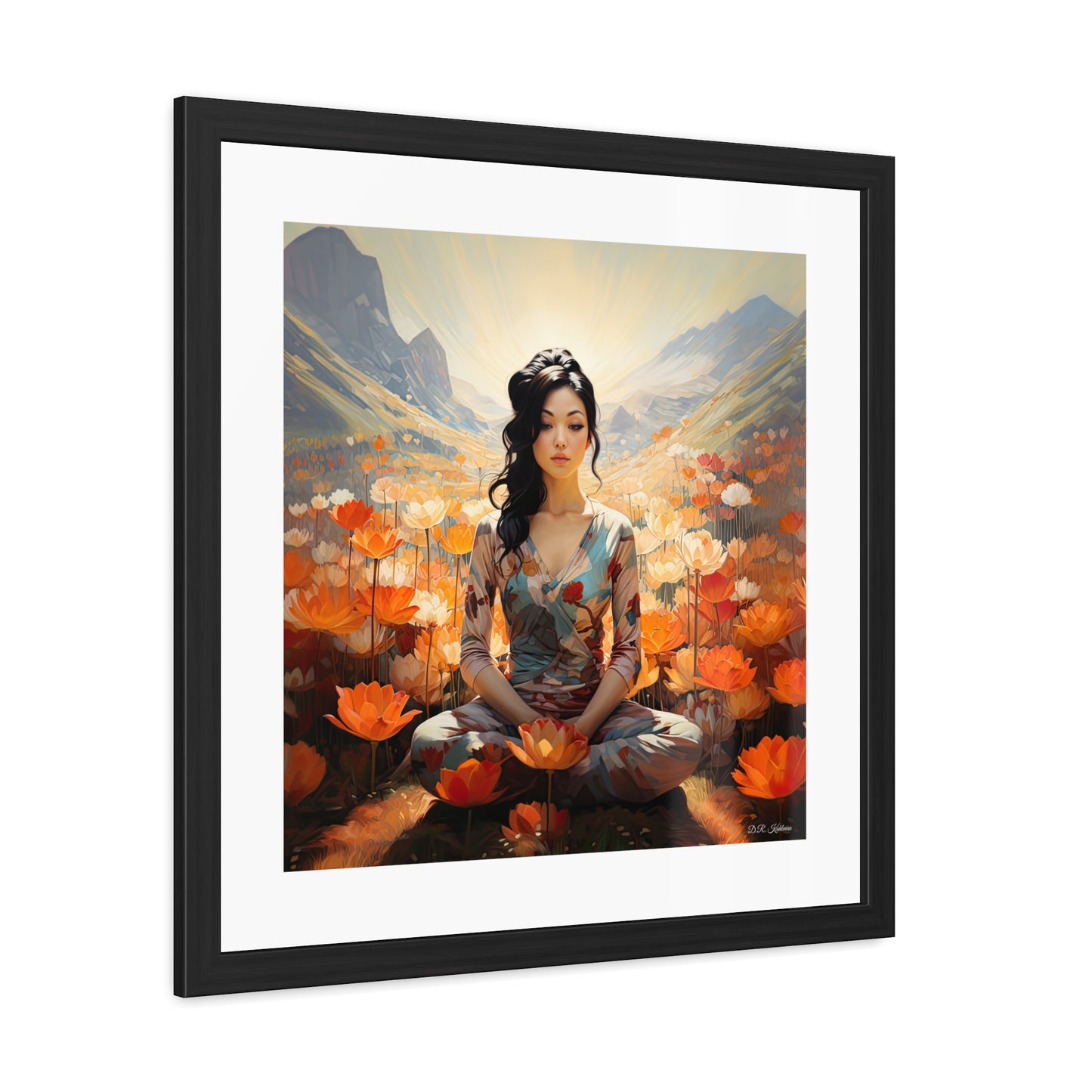 Enlotusment - Framed Fine Art Print