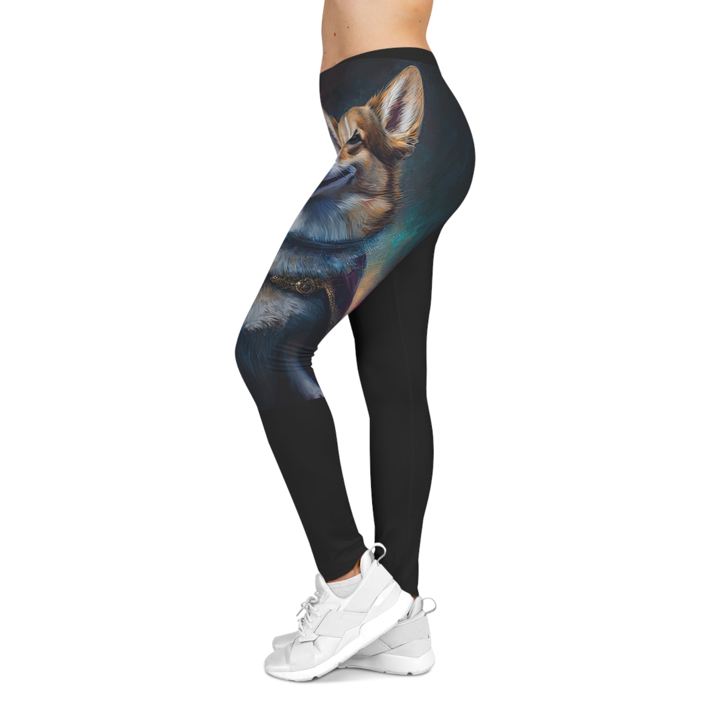 Corgi Royalty - Artistic Leggings