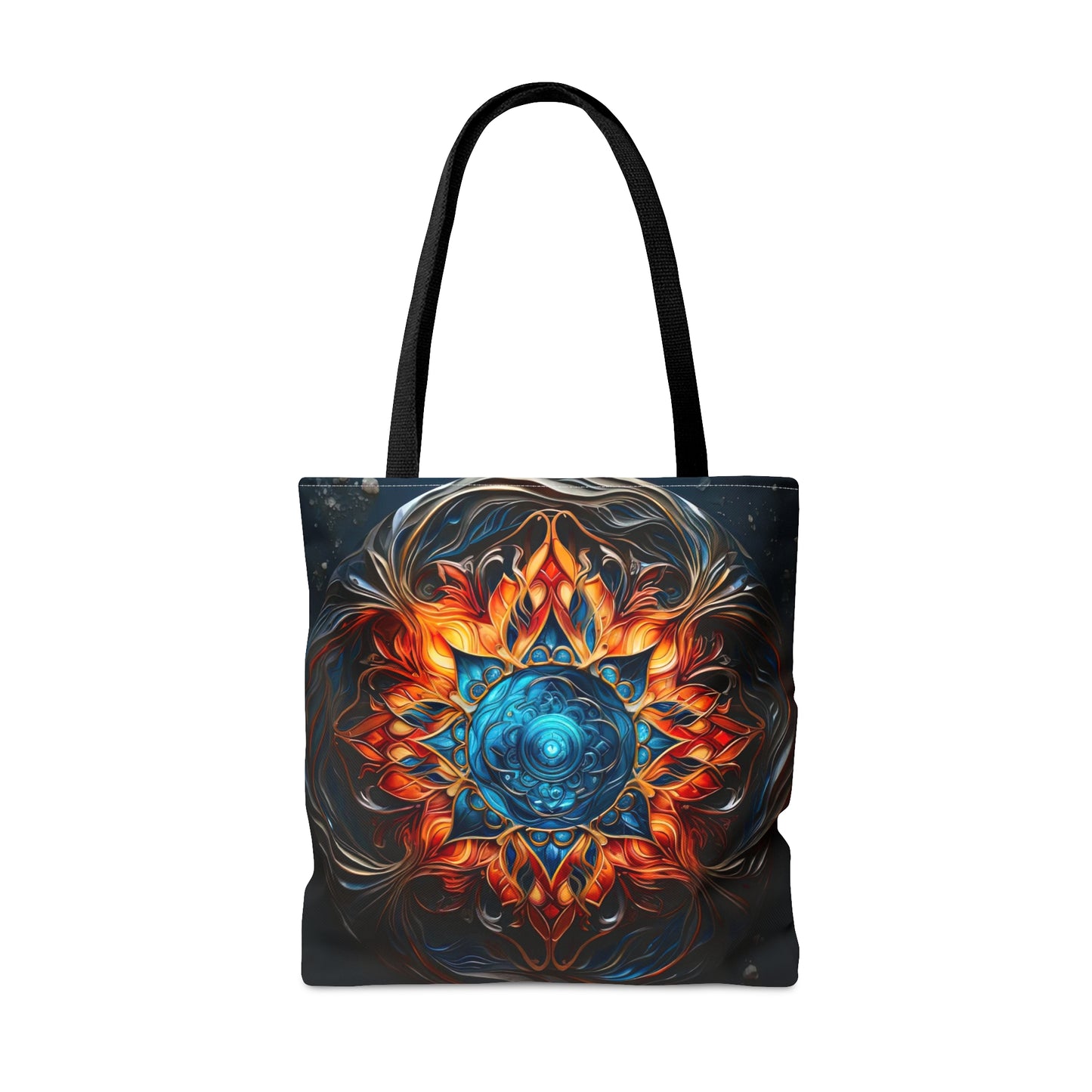 Fire and Ice - Artistic Tote Bag