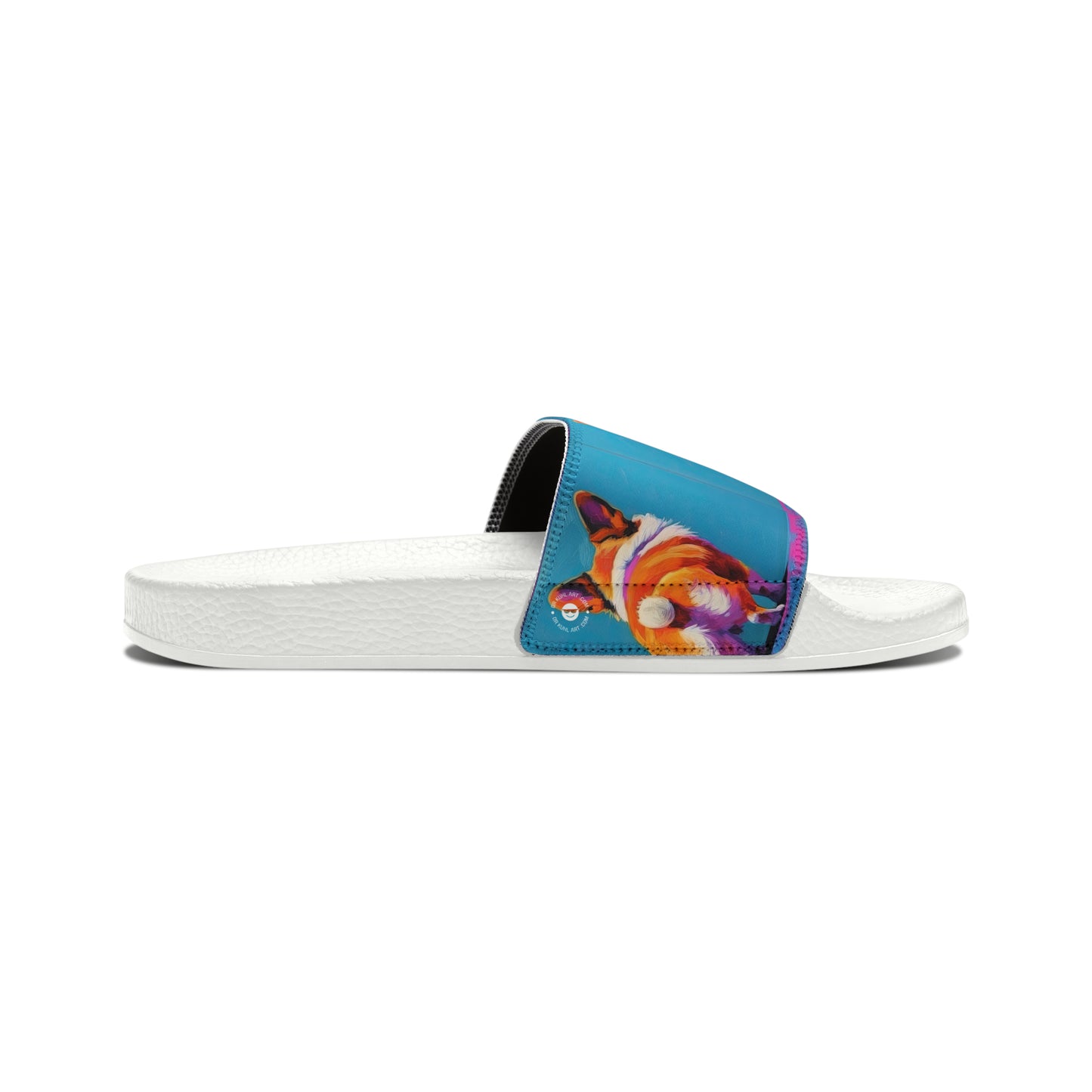 Corgi Butt Blues - Men's Slides