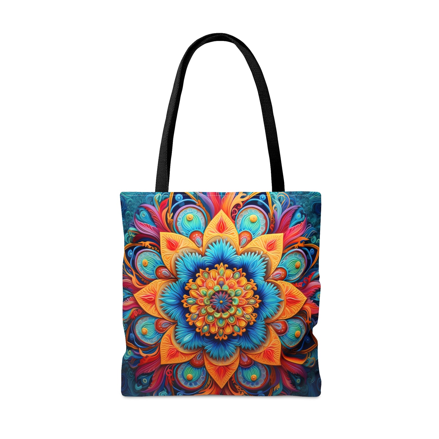 Floral Mandala - Artistic Tote Bag