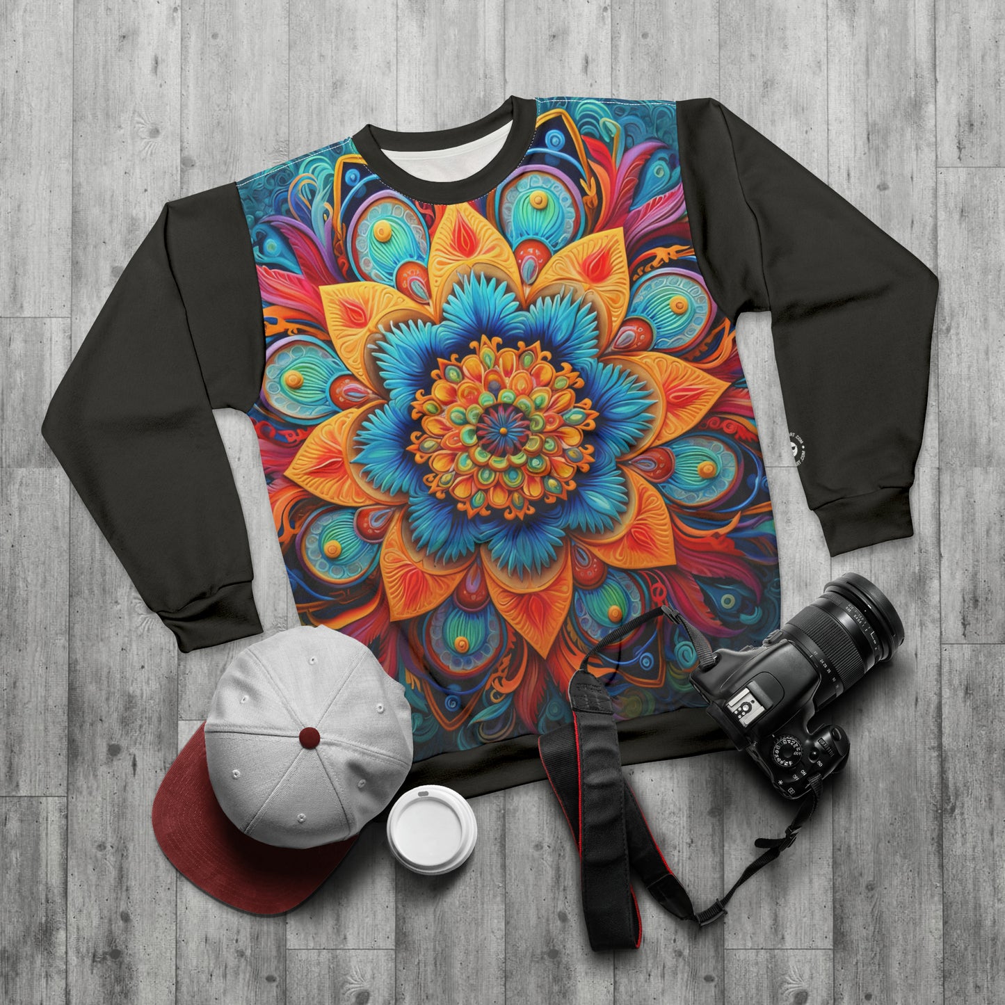 Floral Mandala - Artistic Sweatshirt