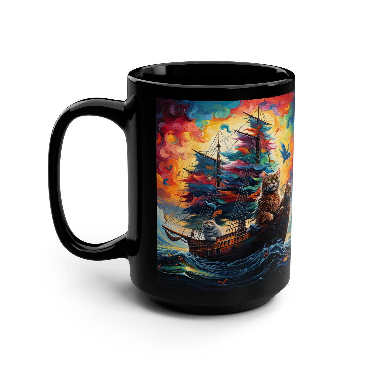 Sea Cats - Mug Art