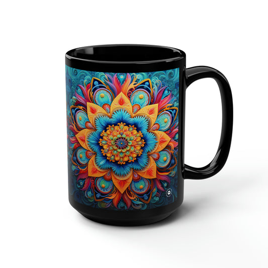 Floral Mandala - Mug Art