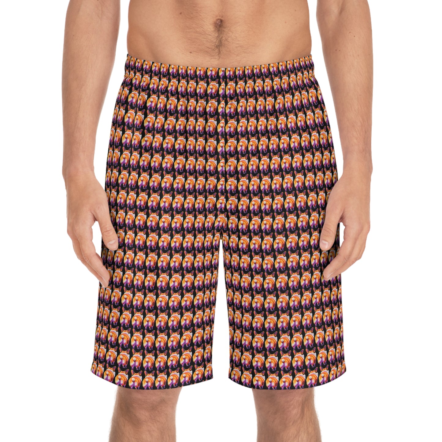 Corgi Butt Crazy - Artistic Board Shorts