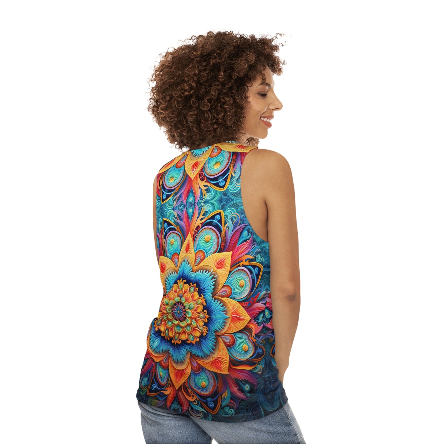 Floral Mandala - Tank Top