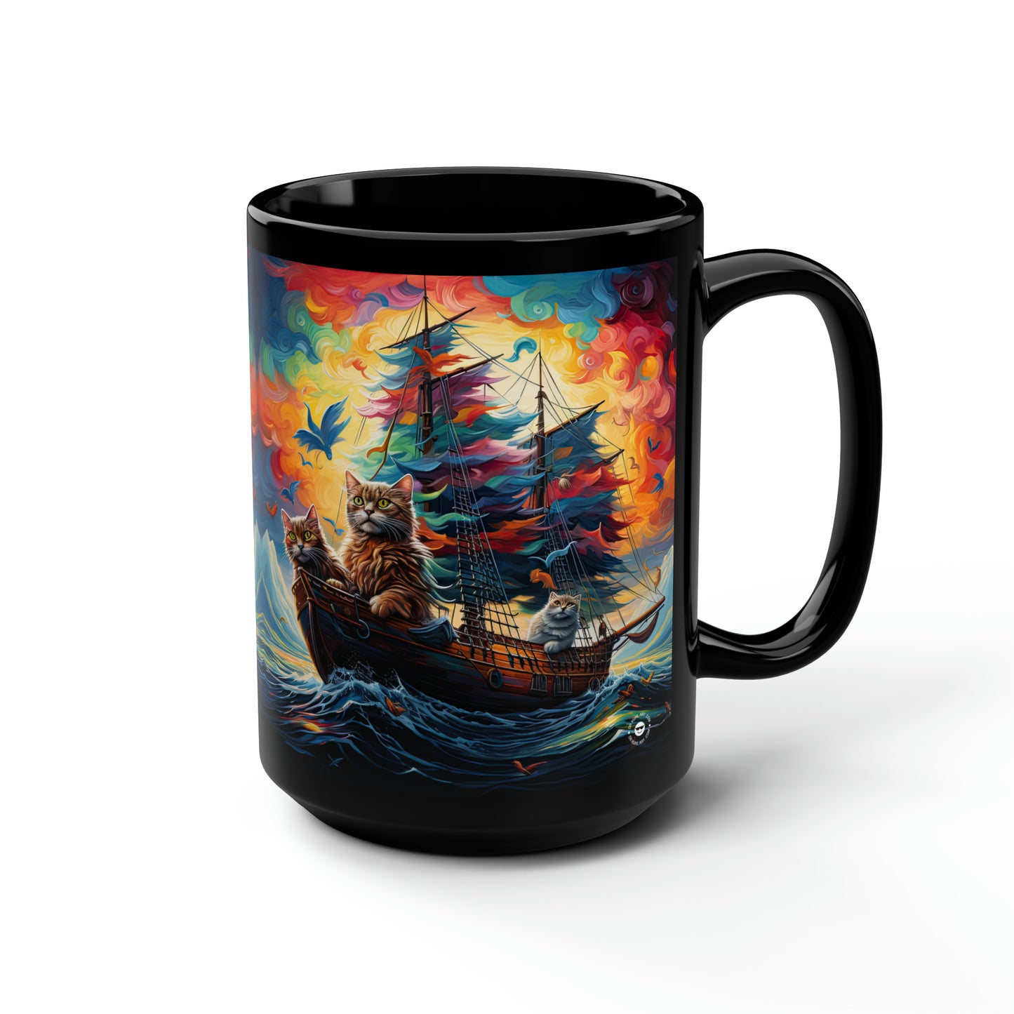 Sea Cats - Mug Art