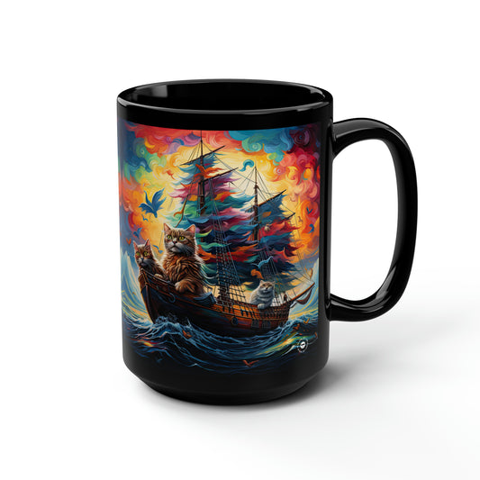 Sea Cats - Mug Art