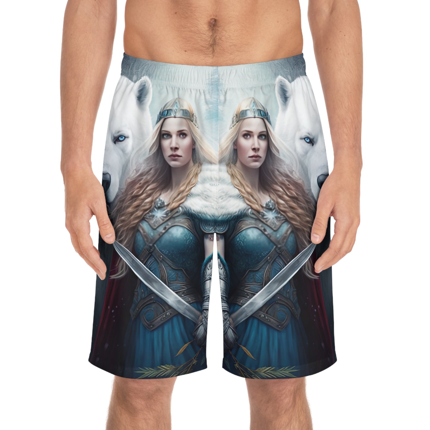 Polar Bear Baroness - Artistic Board Shorts