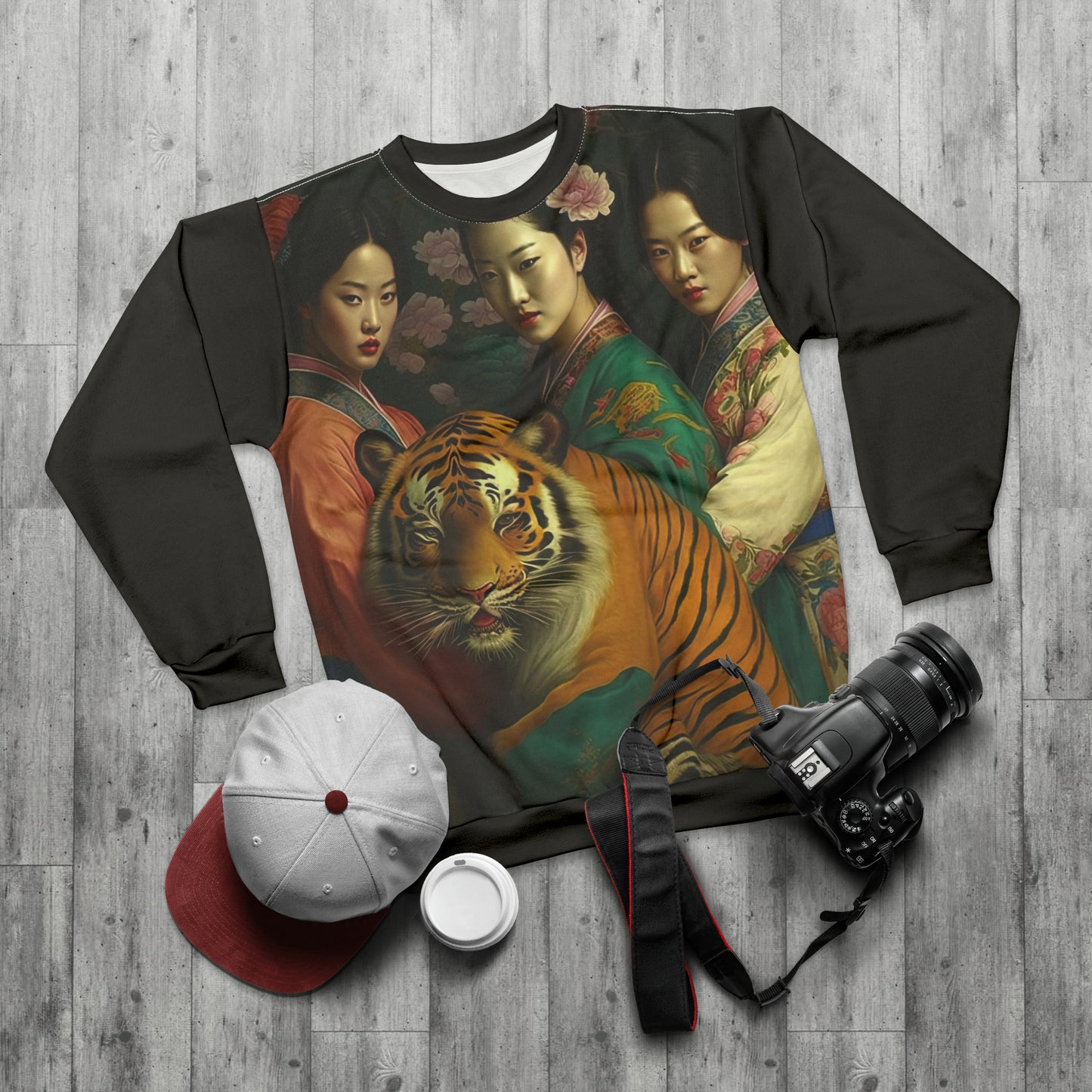 Tiger Girls - Artistic Sweatshirt