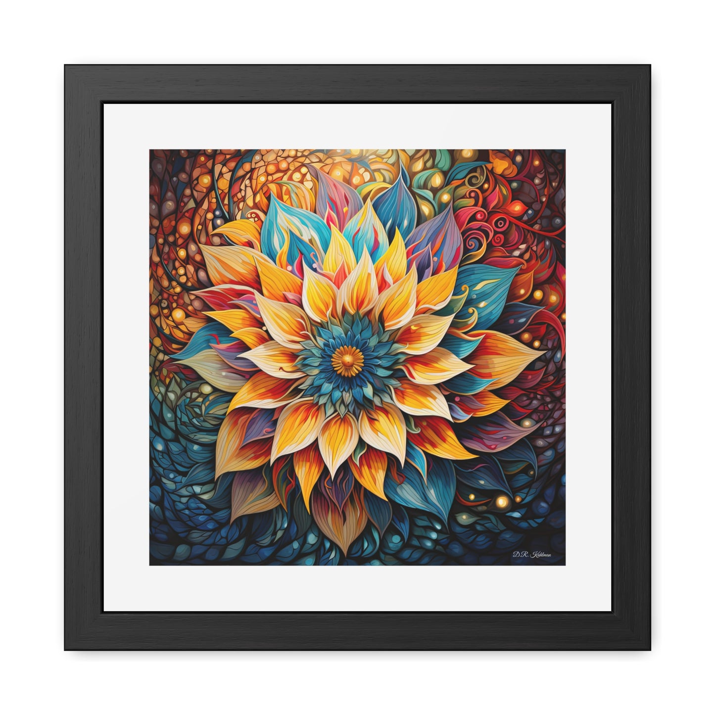 Pulsation - Framed Fine Art Print