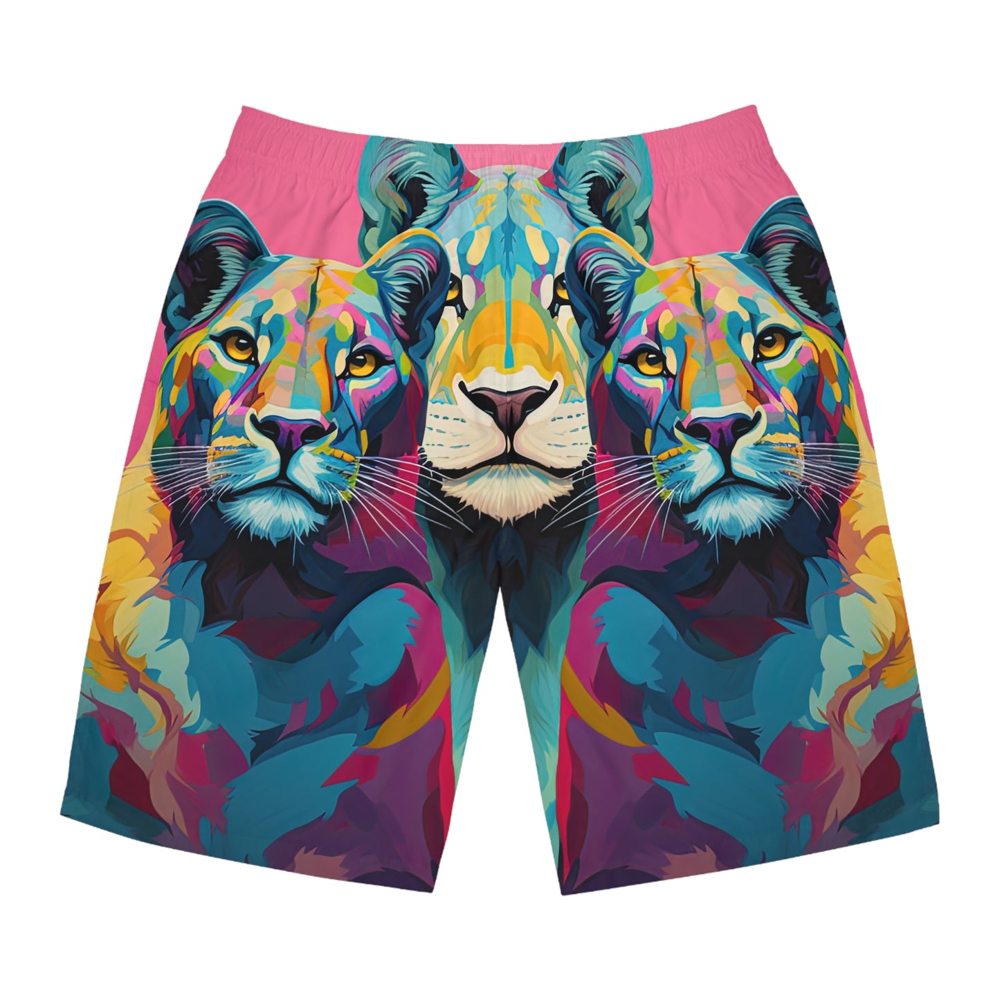 Lion Pride - Artistic Board Shorts