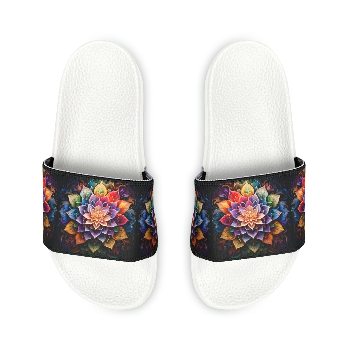 Lotus Mandala - Men's Slides