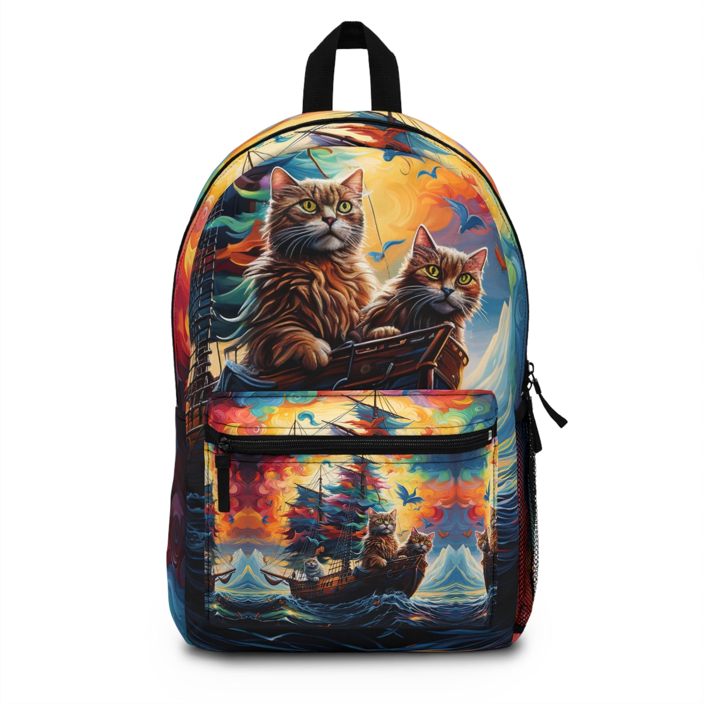 Sea Cats - Artsy Backpack