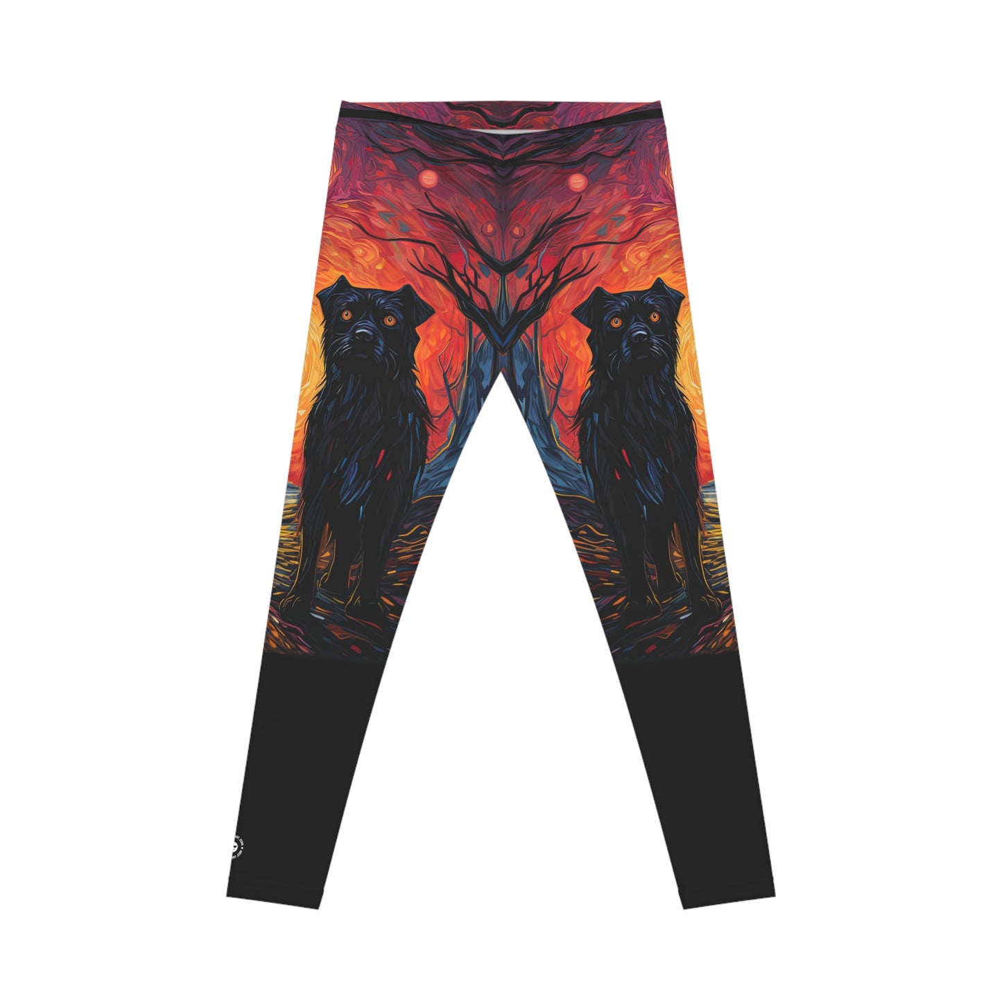 Scary Night - Artistic Leggings