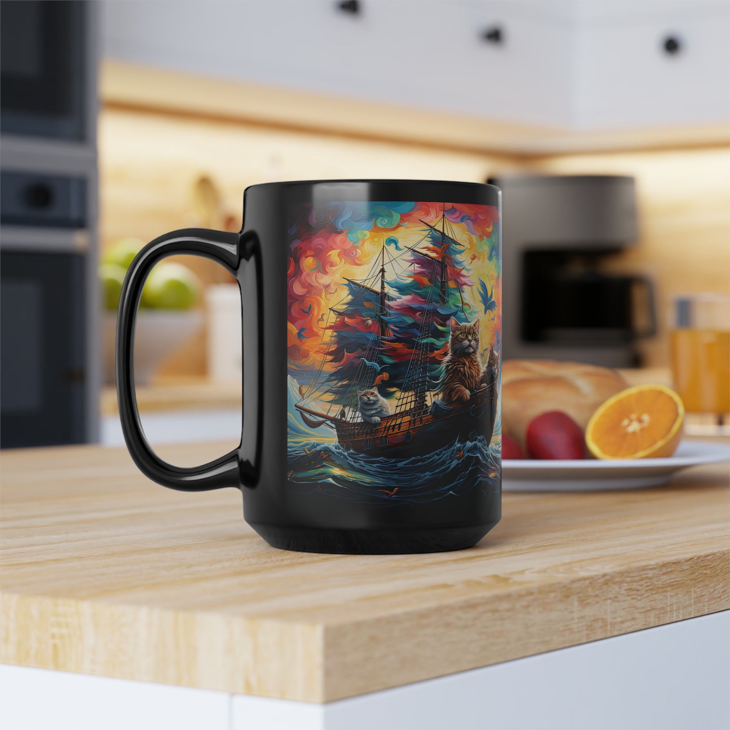 Sea Cats - Mug Art