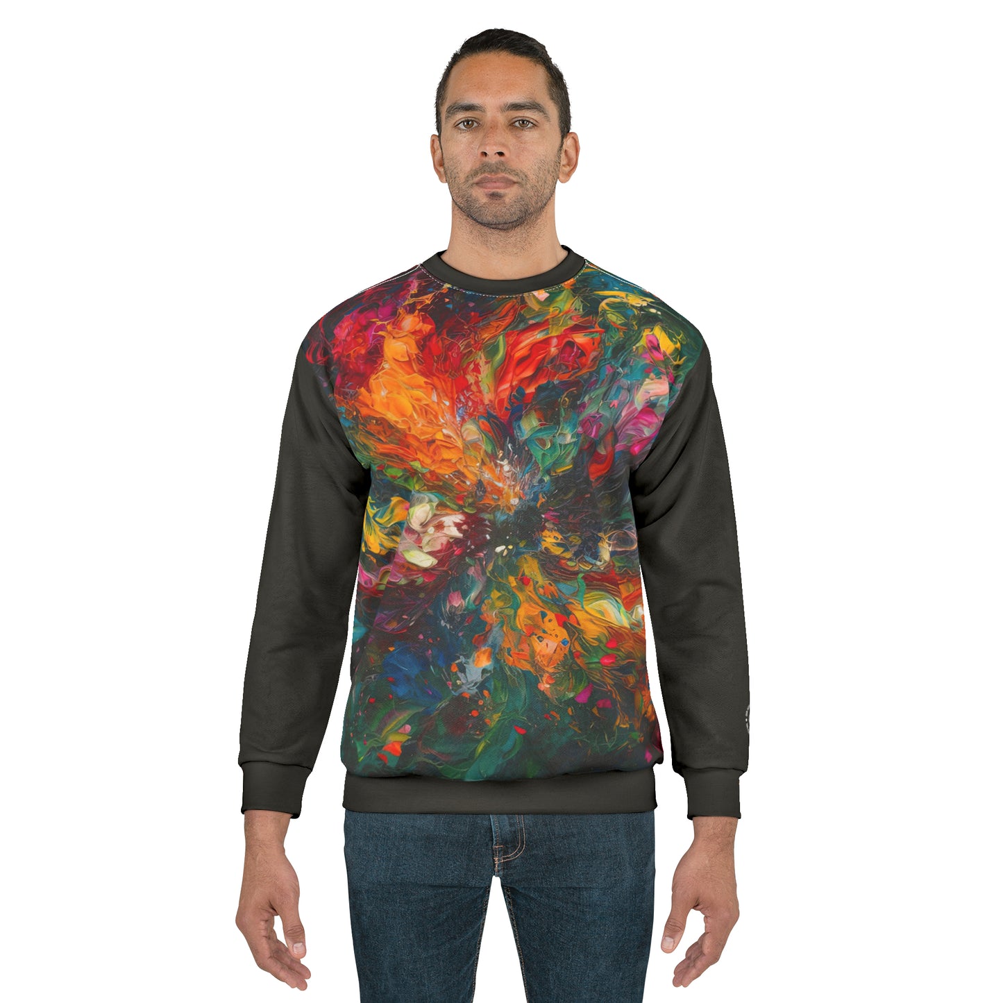 Colorized Dark Energy - Artistic Sweatshirt