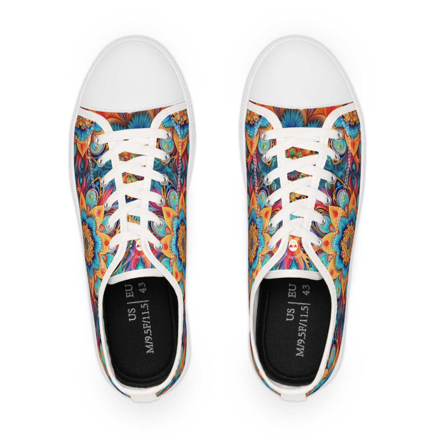 Floral Mandala - Men's Sneakers