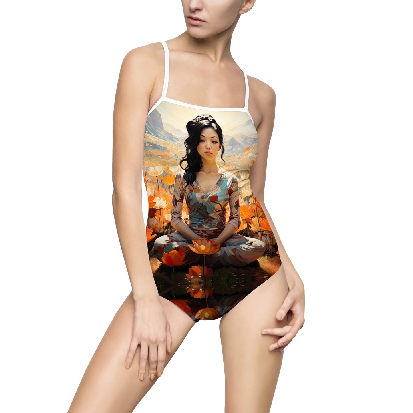 Enlotusment - Artsy One-Piece