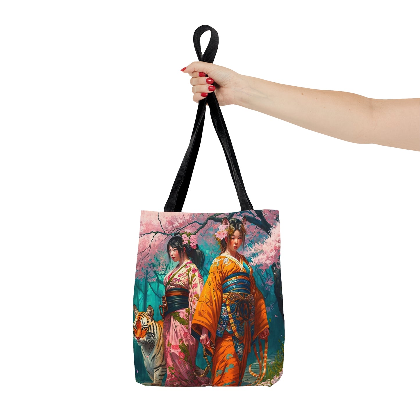 Tiger Geishas - Artistic Tote Bag