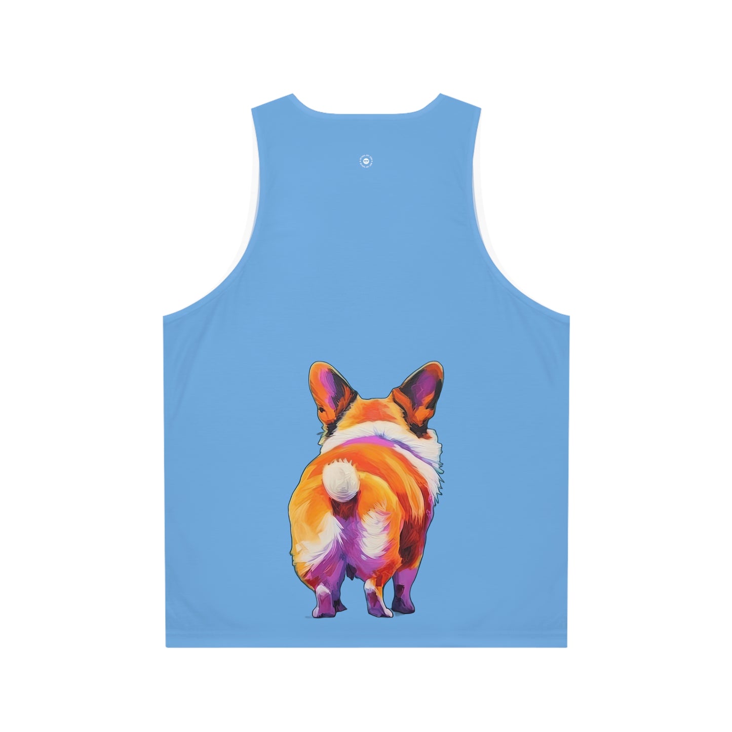 Corgi Butt in Blue - Tank Top