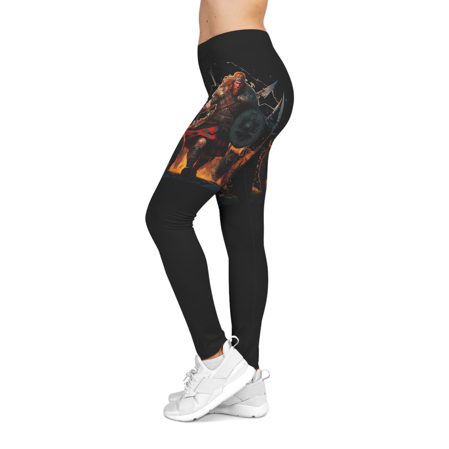 Scottish Battle Dog Pack - Artistic Leggings