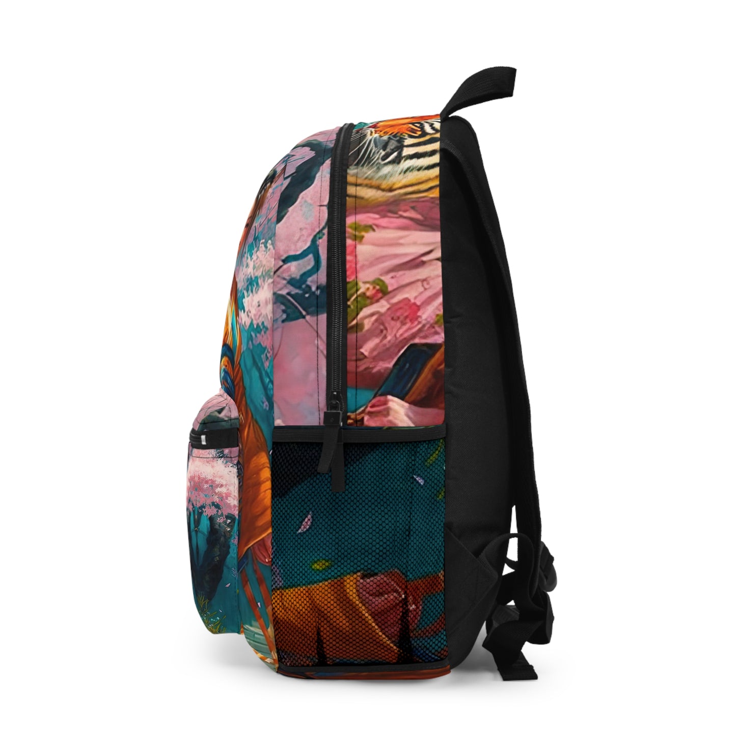 Cherry Blossom Tiger Geishas - Artsy Backpack