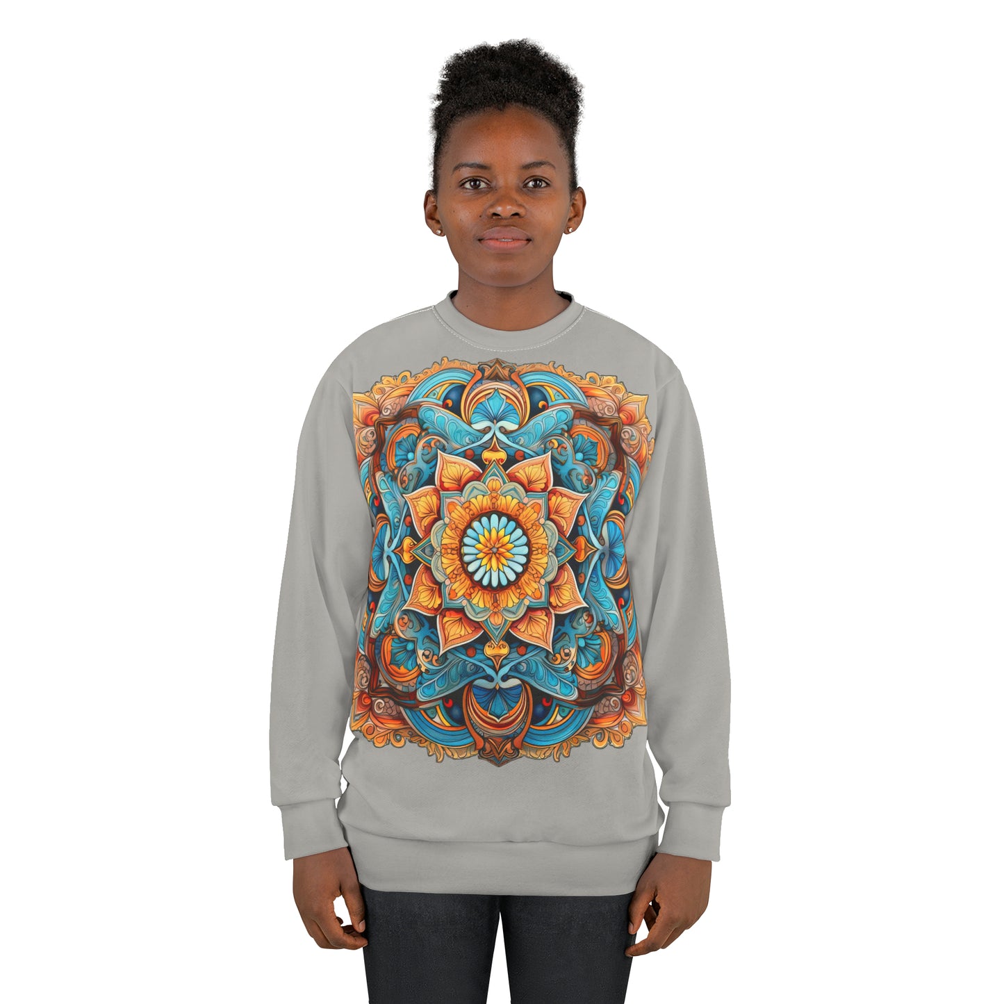 Winged Mandala - Artistic Sweatshirt