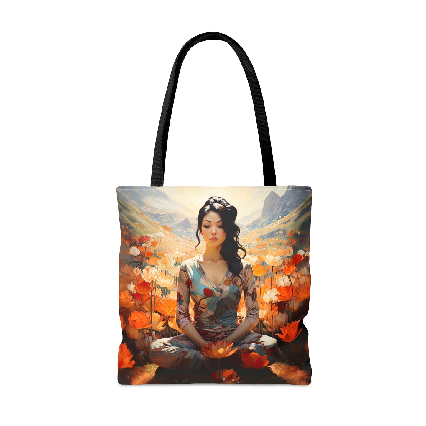 Enlotusment - Artistic Tote Bag