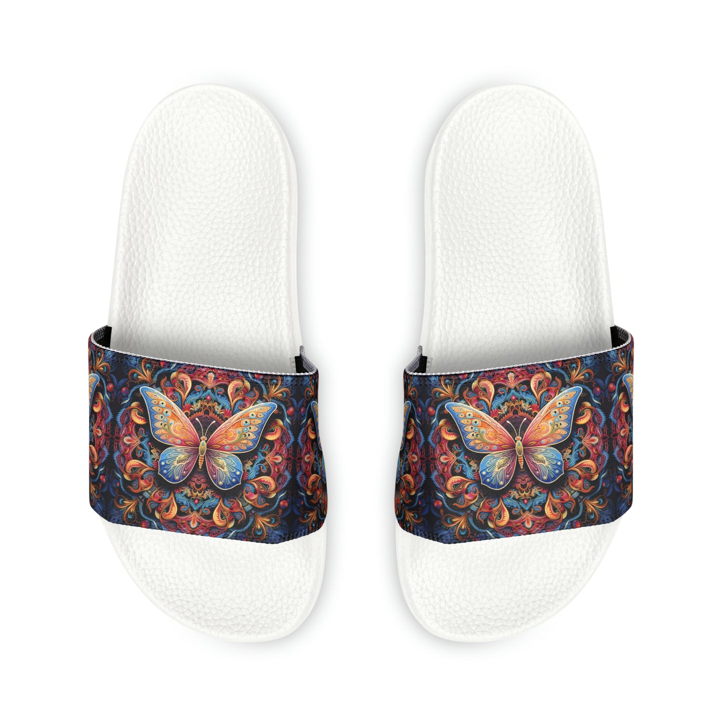 Butterfly Mandala - Men's Slides