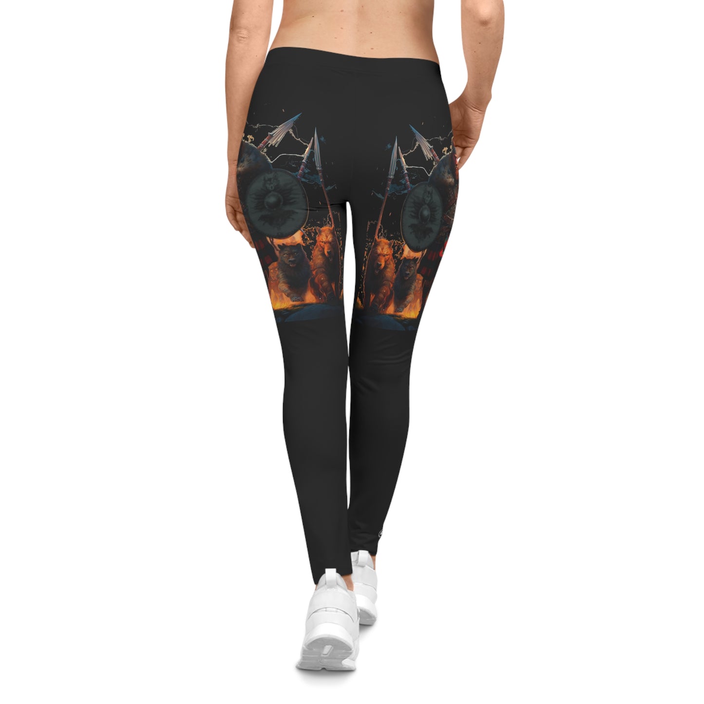 Scottish Battle Dog Pack - Artistic Leggings