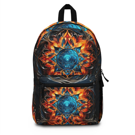 Fire and Ice - Artsy Backpack